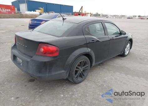 2013 Dodge Avenger Se from USA, damaged, VIN 1C3CDZAB0DN565254